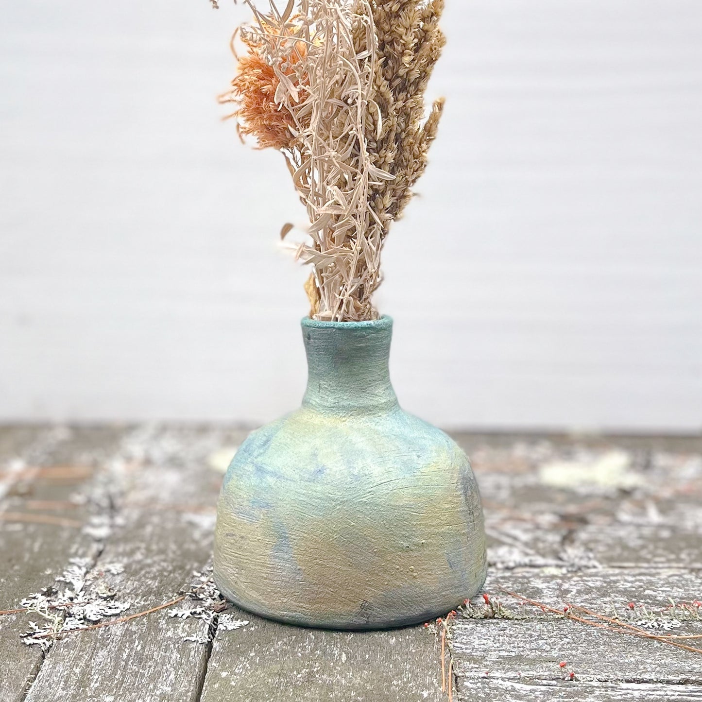 Raku Fired Vase - 02