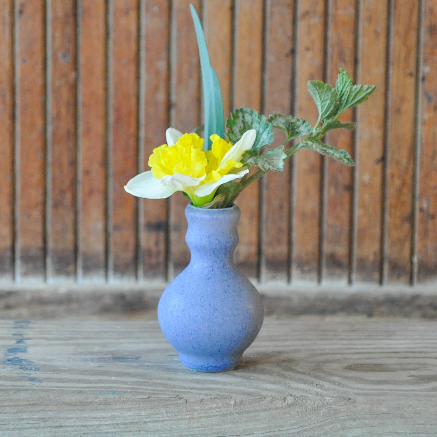 Tiny Vase - Milky Way Blue 5