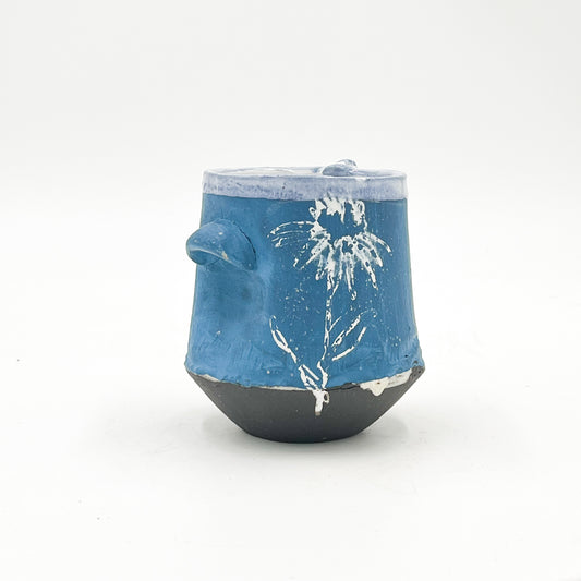 Nub Mug - Blue Coneflower