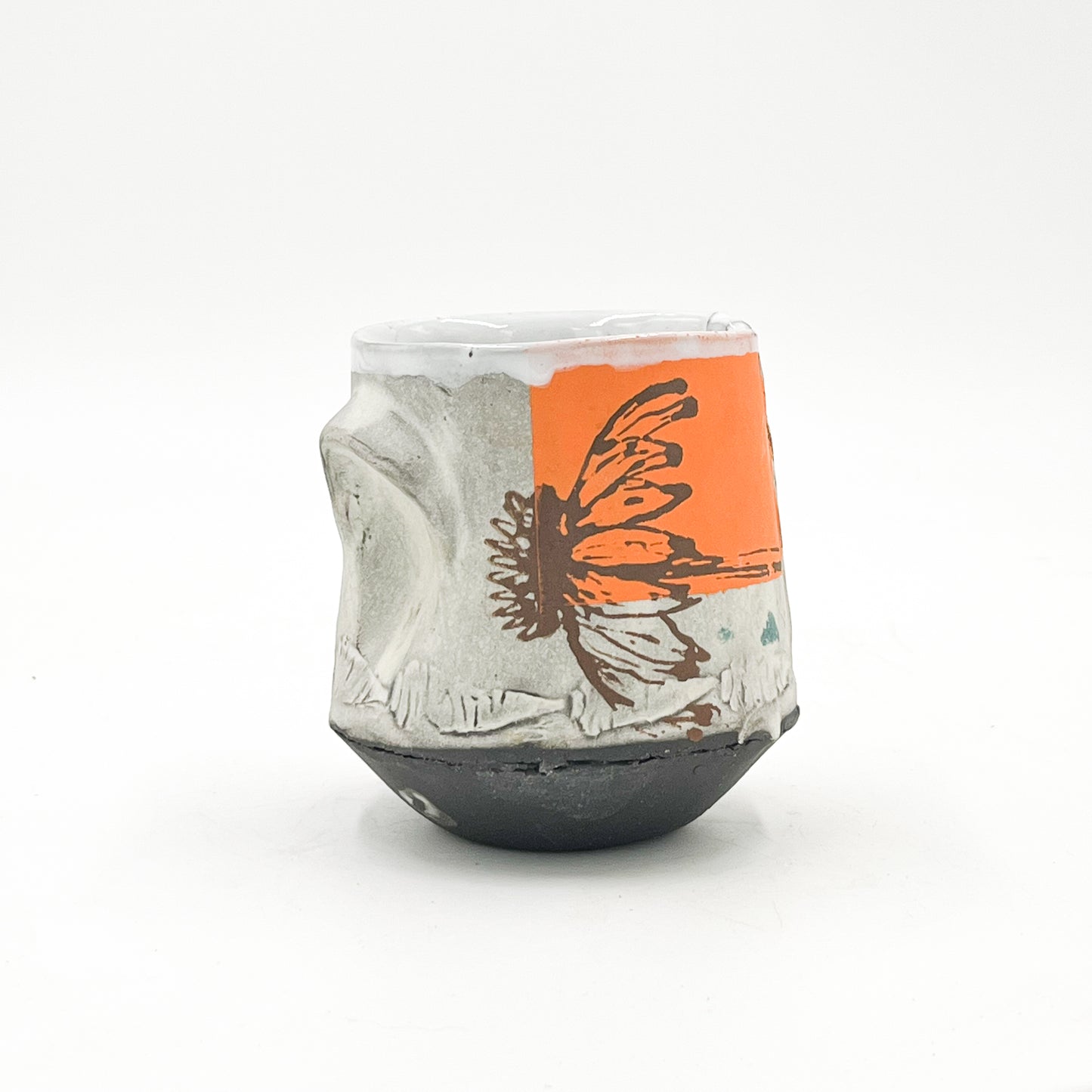 Nub Mug - Orange Coneflower