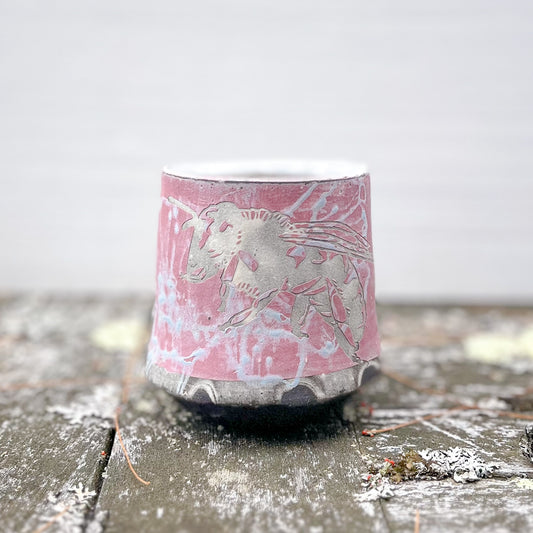 Nub Mug - pink bee