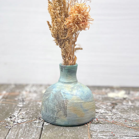 Raku Fired Vase - 02