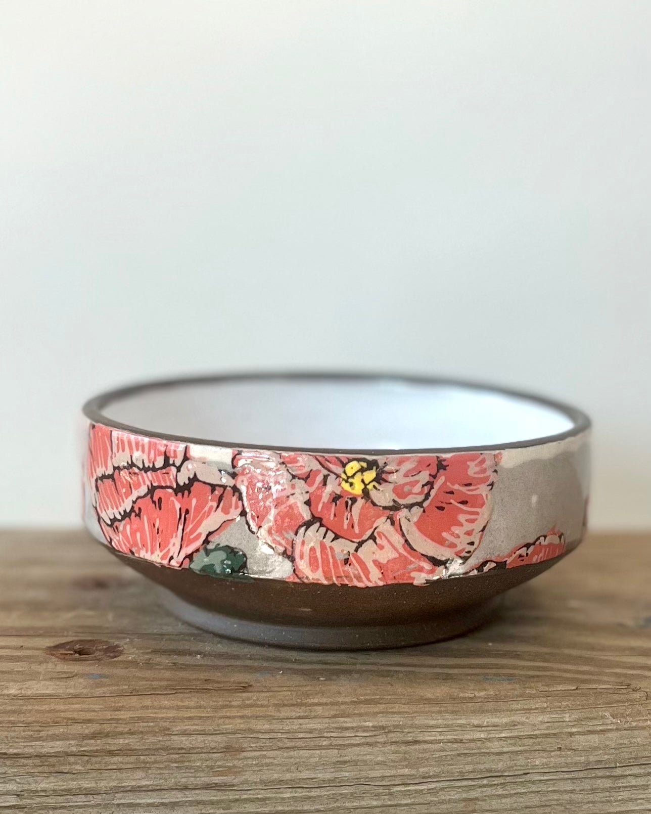 Bowl - Red Poppies